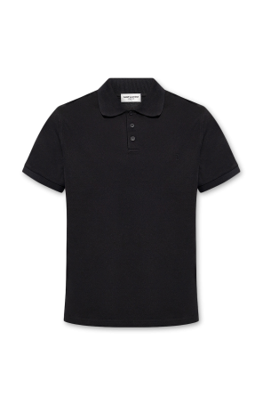 Bottega Veneta Cotton polo with logo | Men's | Vitkac